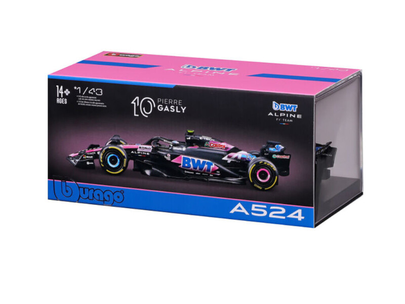 Bburago BWT Alpine A524 1:43 (2024) #10 Pierre Gasly 